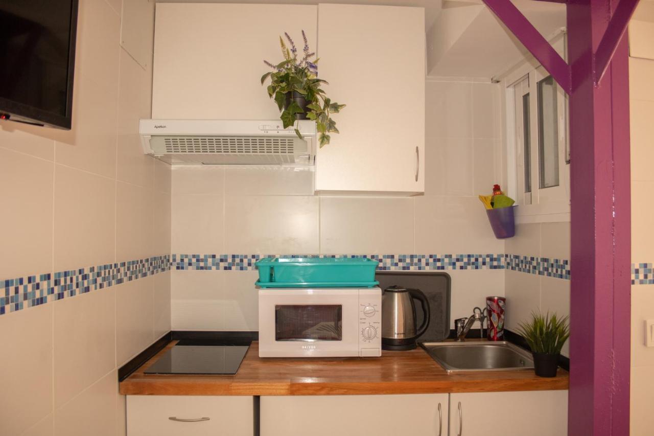Malaguena Salerosa "Apartamento - Estudio Con Terraza" En Casa Tipica De 1 A 4 Dormitorios 말라가 외부 사진